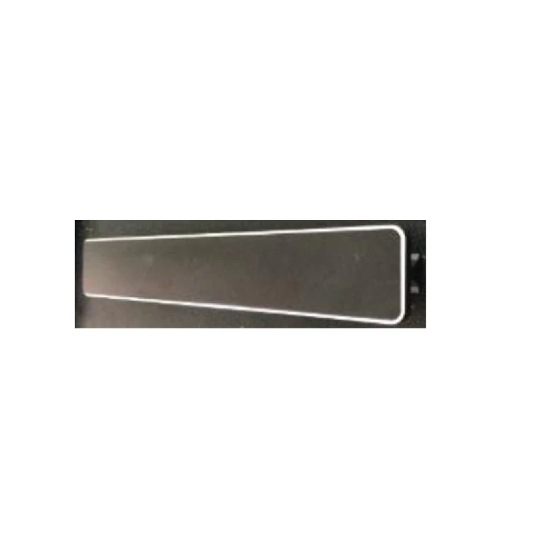 Tirador embutido alum.neg.mate (96mm / 128mm / 160mm) - Código SKU 900.01.556
