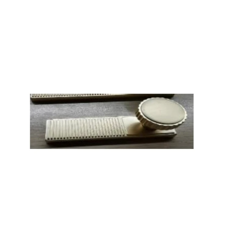 Tirador placa texturizada con botón l91*w30*h33 / 64mm (níquel cep. / oro cep. / oro rosa) - Código SKU 900.05.1493