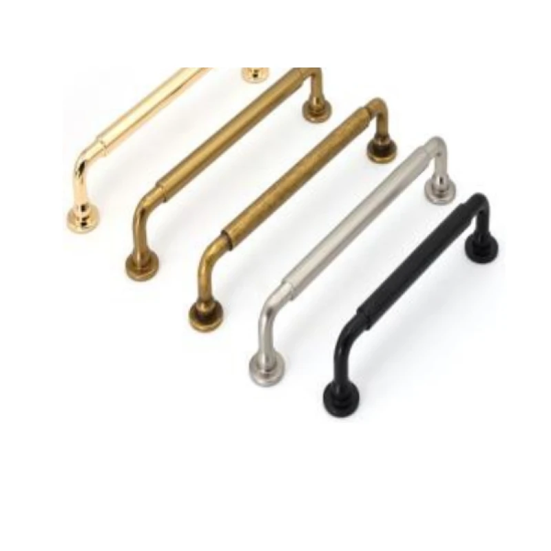 Tirador puente pie cónico 96mm a 320mm (negro mate / niq.cepill.mate / oro / café dorado cep.) - Código SKU 900.05.1364