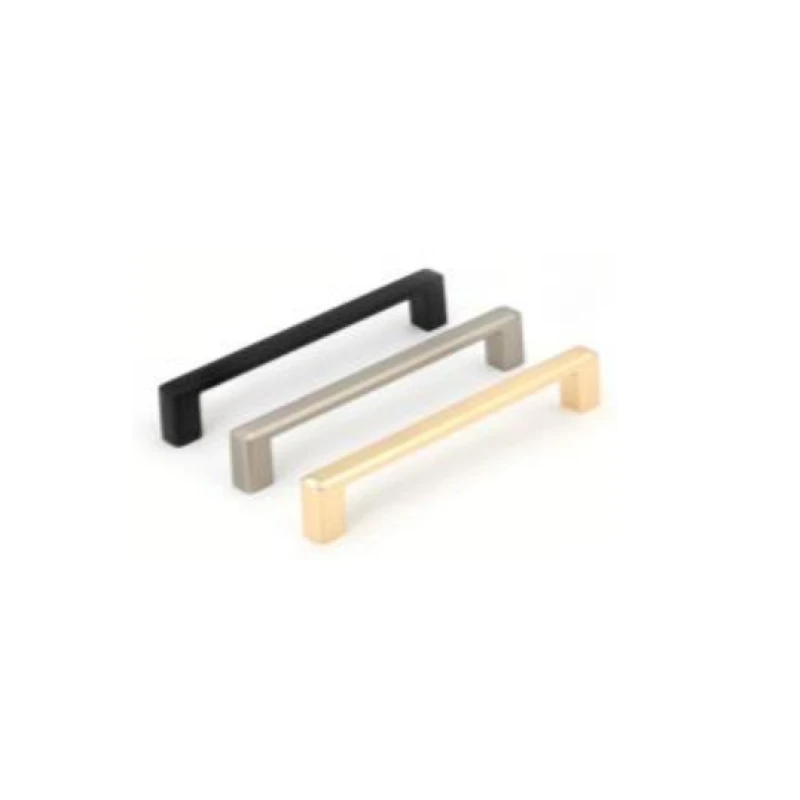 Tirador puente w11.5*h27 (negro mate / niq.cepill.mate / oro - 96mm y 128mm) - Código SKU 900.05.1304