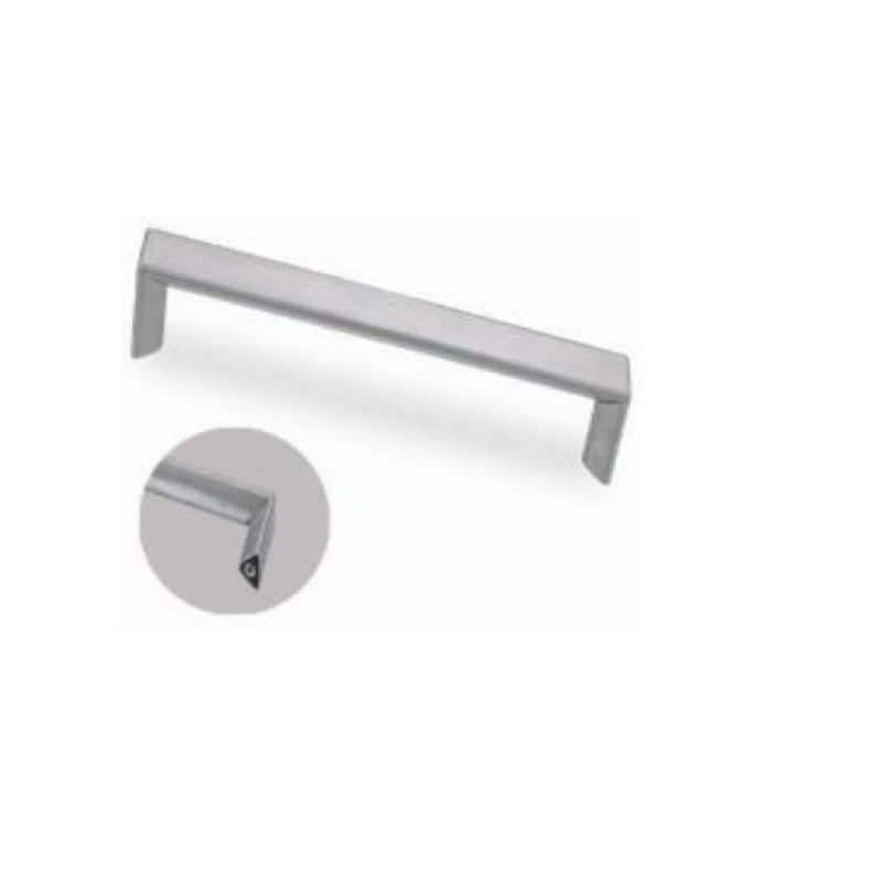Tirador sus201 puente plano (96mm a 256mm) - Código SKU 900.01.689