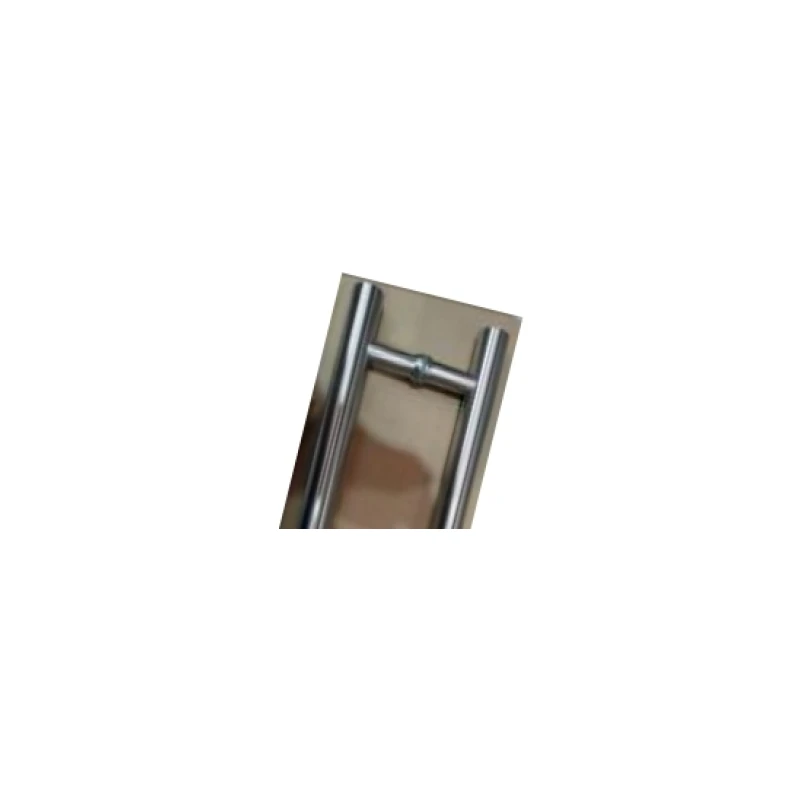 Tirador sus304 doble tipo h (ø19mm y ø25mm de 200/300mm a 500/600mm) - Código SKU 900.01.930