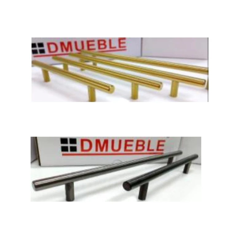 Tirador sus201 titan.oro y oro neg. (96/156mm a 192/252mm) - Código SKU 900.01.916